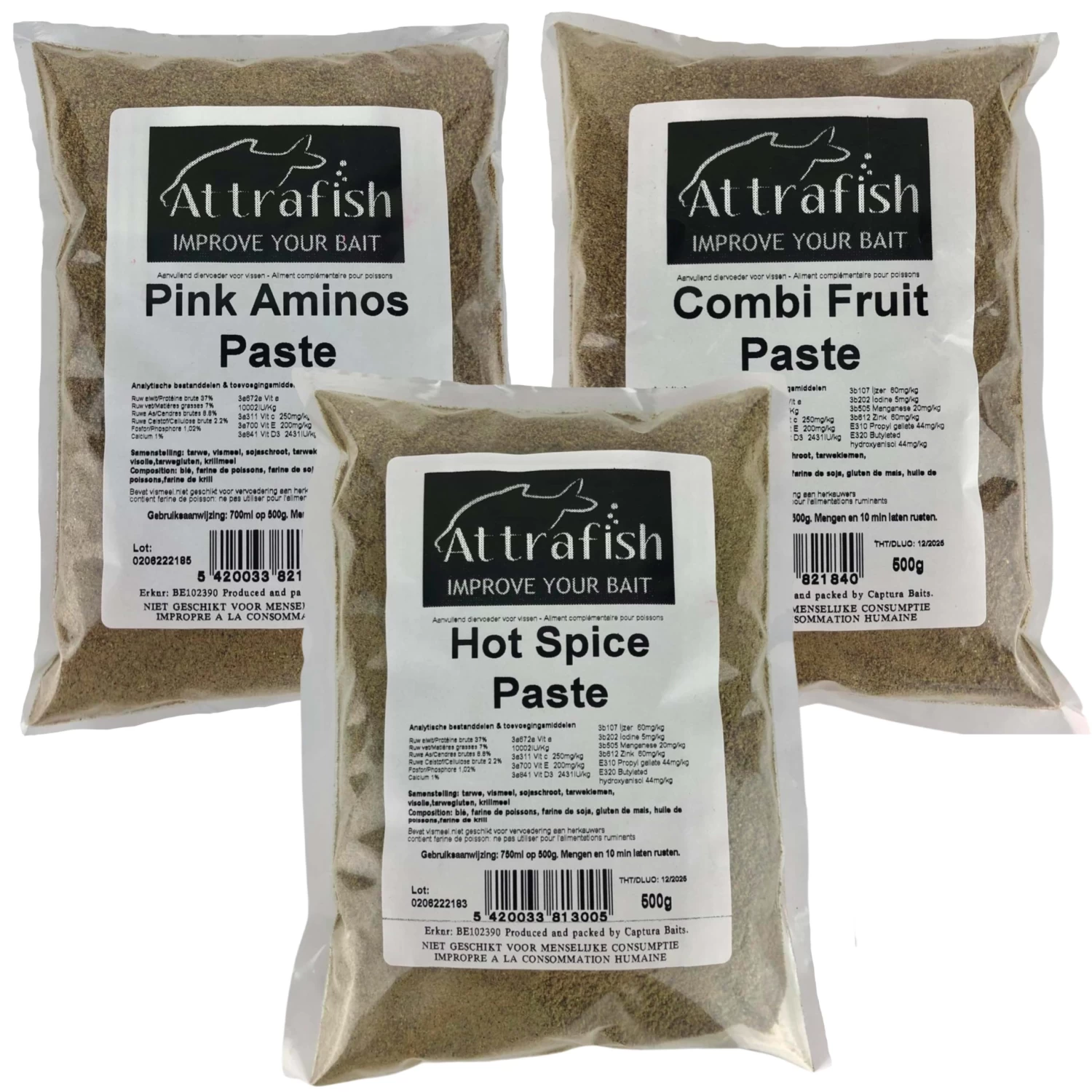 ATTRA PASTE - 500g - 3 Opties