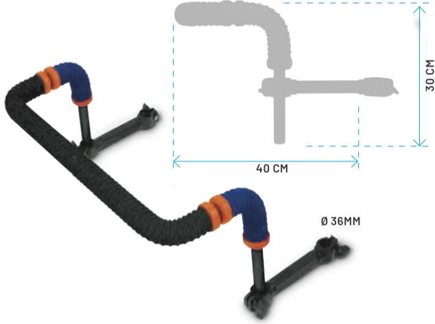 Colmic FOLDING FRONTAL BAR