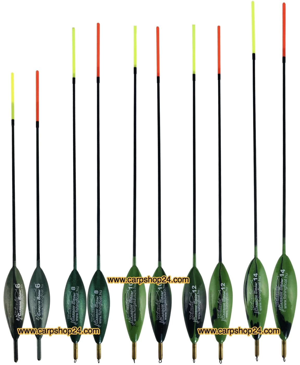 Dino CARBON SLIDER - 4 Opties