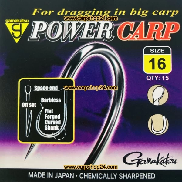 Gamakatsu POWER CARP SPADE END BARBLESS - Afbeelding 4