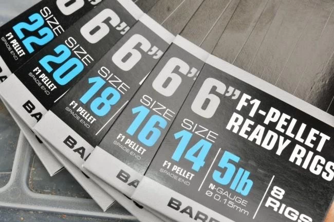 Guru 6" F1-PELLET READY RIGS BARBLESS - 5 Opties - Afbeelding 8