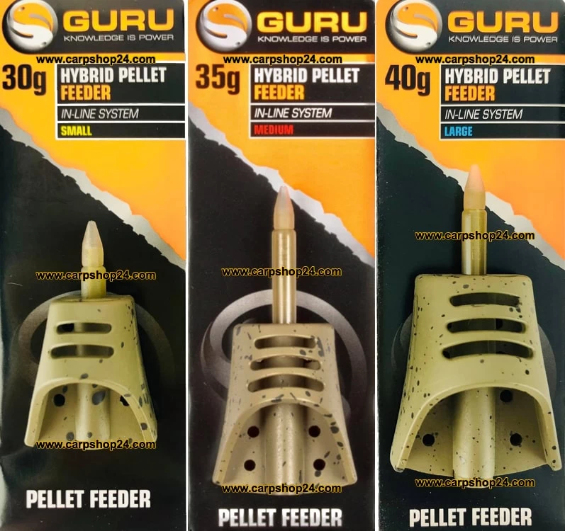 Guru HYBRID PELLET FEEDER - 2 Opties