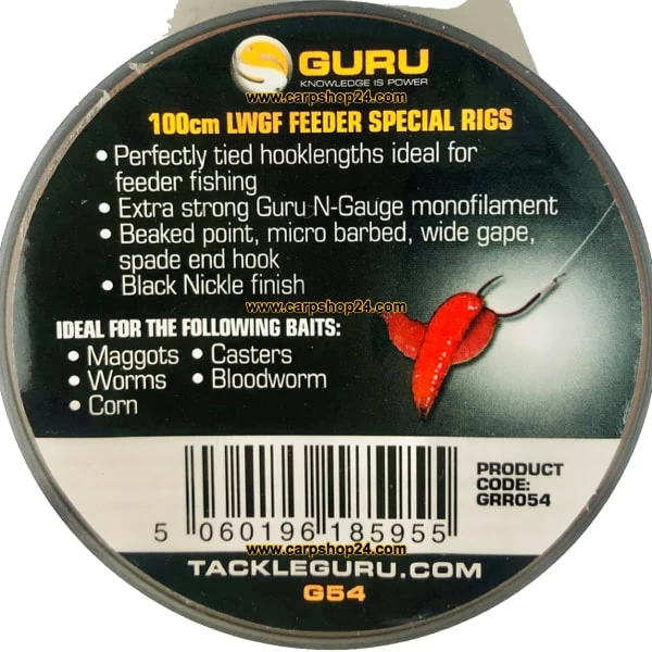Guru LWGF 100CM FEEDER SPECIAL RIGS - 7 Opties - Afbeelding 7