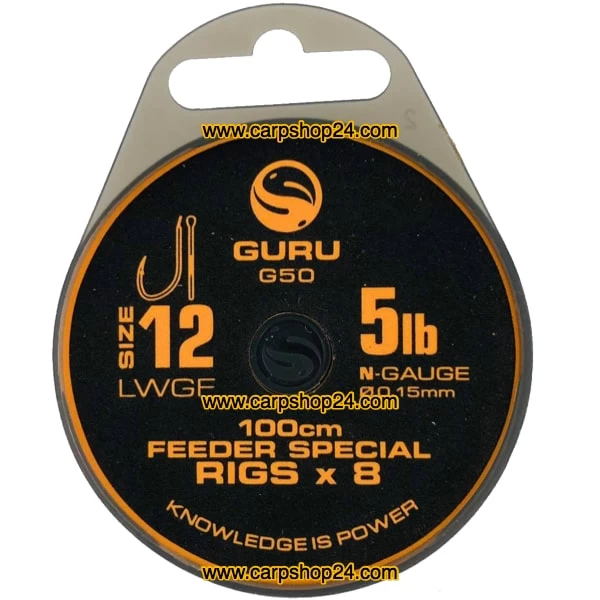 Guru LWGF 100CM FEEDER SPECIAL RIGS - 7 Opties - Afbeelding 10