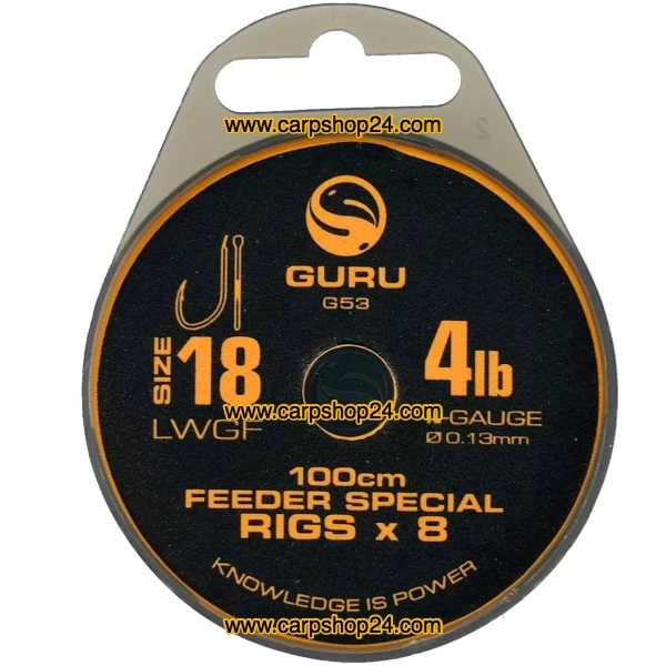 Guru LWGF 100CM FEEDER SPECIAL RIGS - 7 Opties - Afbeelding 12