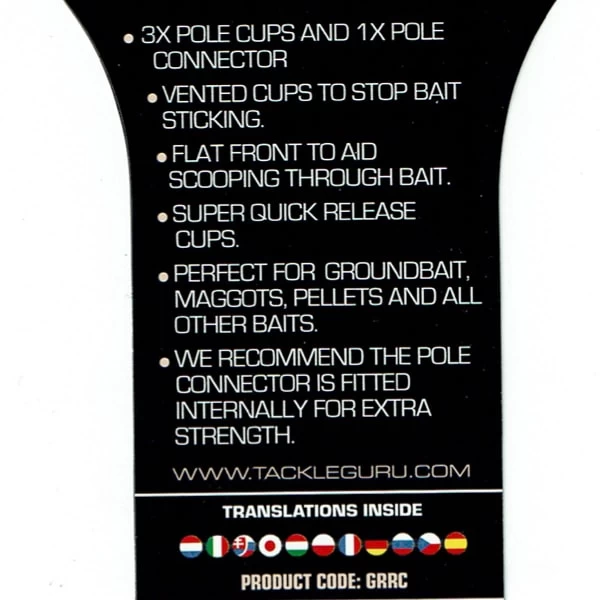 Guru RAPID RELEASE POLE CUPS - Afbeelding 9