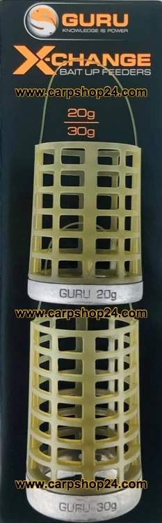 Guru X-CHANGE BAIT UP FEEDERS 20g + 30g