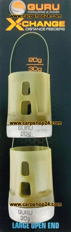 Guru X-CHANGE DISTANCE FEEDERS OPEN END - 7 Opties - Afbeelding 6