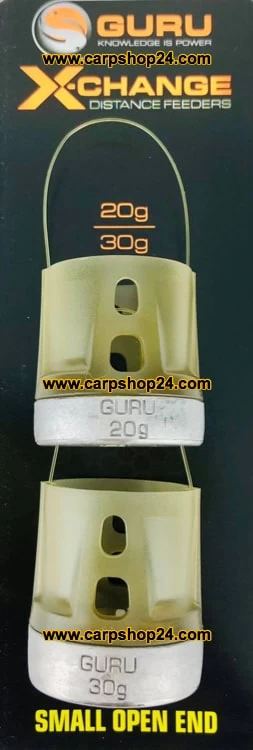 Guru X-CHANGE DISTANCE FEEDERS OPEN END - 7 Opties - Afbeelding 2