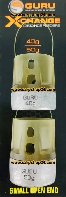 Guru X-CHANGE DISTANCE FEEDERS OPEN END - 7 Opties - Afbeelding 3