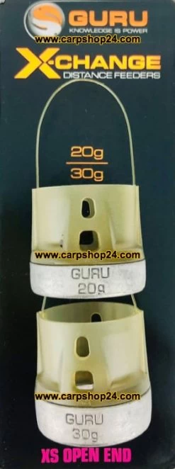 Guru X-CHANGE DISTANCE FEEDERS OPEN END - 7 Opties