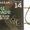 Kamasan B911 SPADE WIDE GAPE BARBLESS