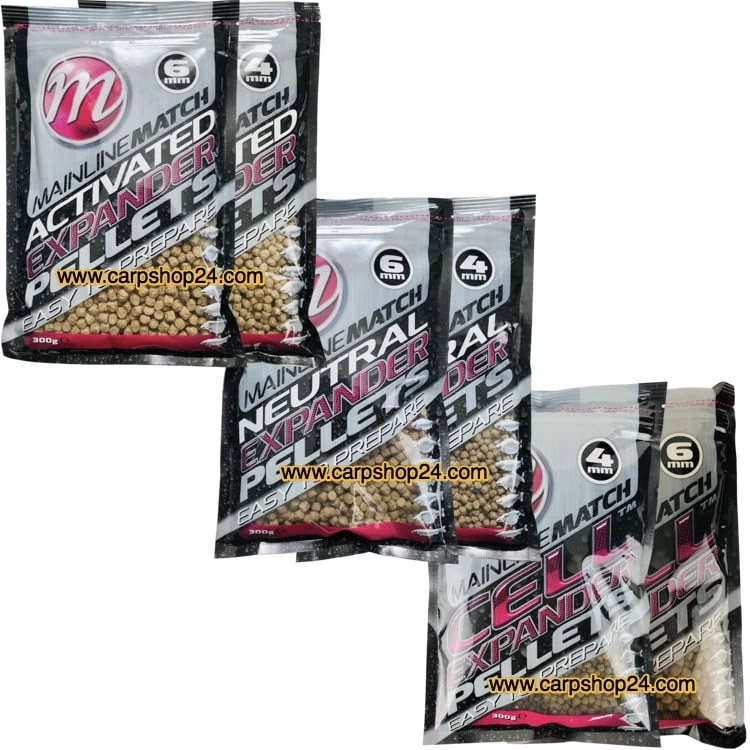 Mainline MATCH EXPANDER PELLETS 4mm & 6mm - 300g