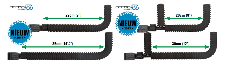 Preston RIPPLE BAR DOUBLE - 2 Opties - Afbeelding 2