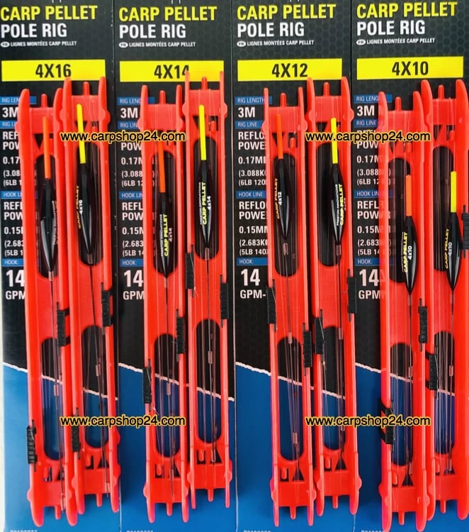 Preston CARP PELLET POLE RIGS