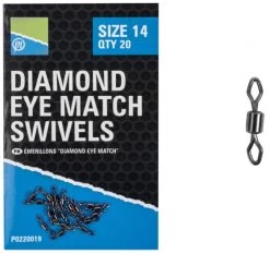 Preston DIAMOND EYE MATCH SWIVELS