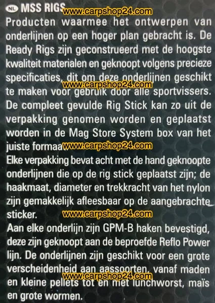 Preston GPM-B SPADE END HOOKLENGTHS BARBLESS 15cm - Afbeelding 5