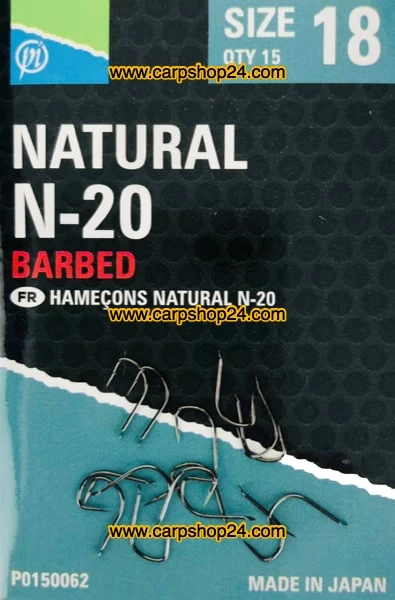 Preston NATURAL N-20 BARBED - Afbeelding 5