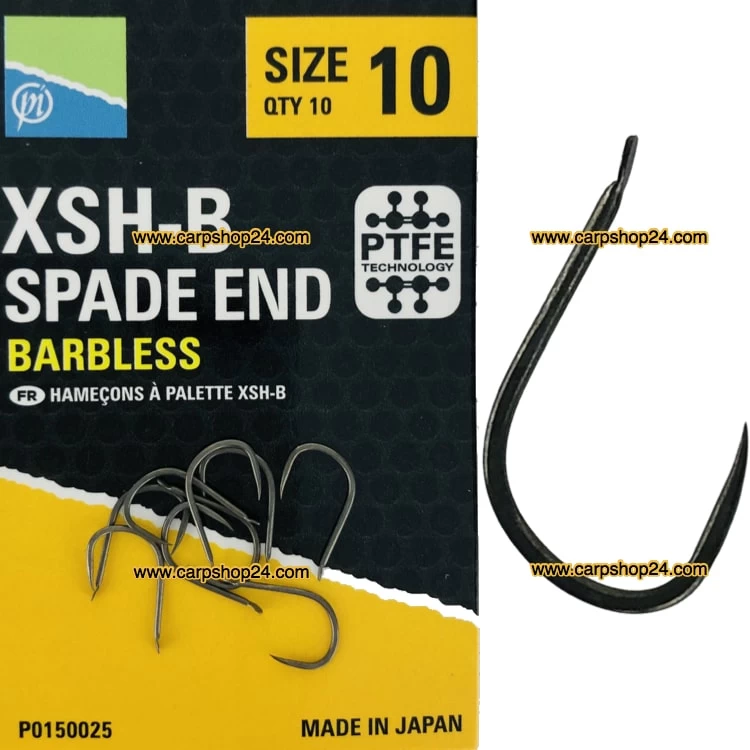 Preston XSH-B SPADE END BARBLESS