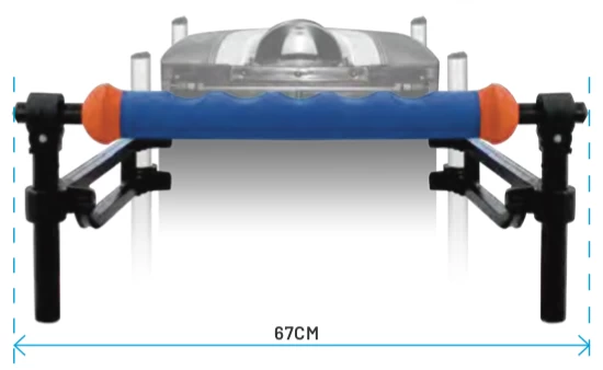 Colmic FRONTAL BAR DOUBLE ARMS - Afbeelding 2