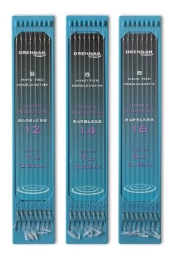 Drennan POWER PUSHSTOPS BARBLESS HOOKLENGTHS 6" - 15cm