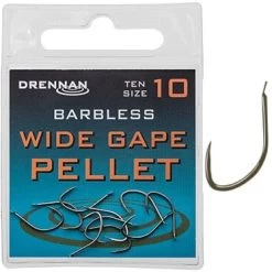Drennan WIDE GAPE PELLET BARBLESS