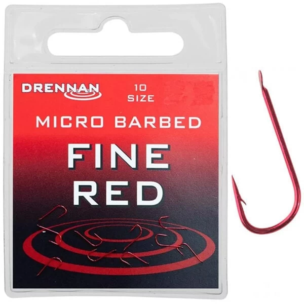 Drennan FINE RED MICRO BARBED