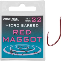 Drennan RED MAGGOT MICRO BARBED