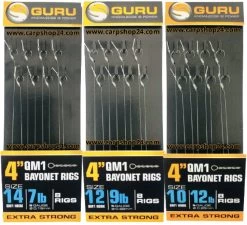 Guru 4" QM1 BAYONET RIGS - 4 Opties