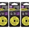Matrix MXC-4 - 45cm (18") X-STRONG BAIT BAND RIGS EYED BARBLESS